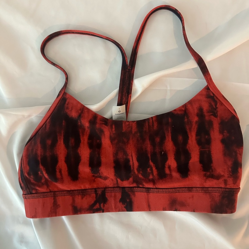Women's Tie-Dye Lululemon Flow Y Sports Bra